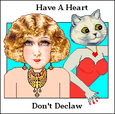 Have a Heart - Don't Declaw