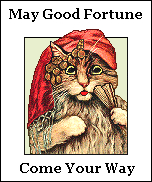 Cat: May Good Fortune Come Your Way