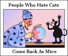 People who hate cats...