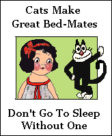 Cats Make Great Bed Mates