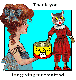 Cat - Thank you for this food