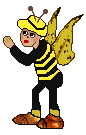 Dressed bee