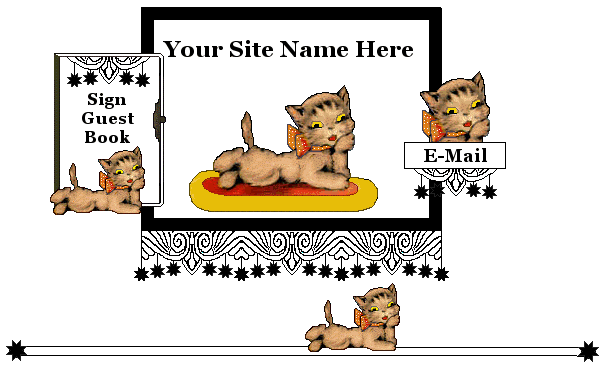 cat on rug web set