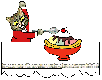 Cat - ice cream