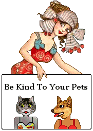 Be kind to your pets