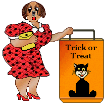 Dog - Halloween Trick Treat bag