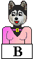 Dog Alphabet: B