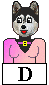 Dog Alphabet: D