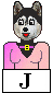Dog Alphabet: J