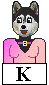 Dog Alphabet: K