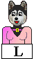 Dog Alphabet: L