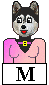 Dog Alphabet: M