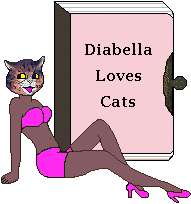 Diabella Loves Cats book