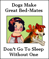 Dogs make great bed-mates