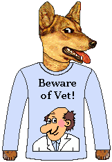 dog  models tee-shirt