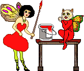 fairy and cat