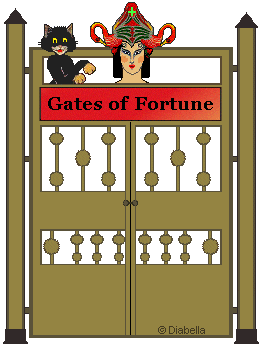 Gates of Fortune: Fortune teller and cat