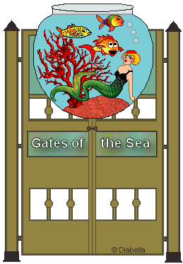 Gates of the sea: Mermaid - fish