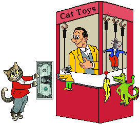 Cat: toy stand