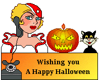 Halloween: Lady on phone