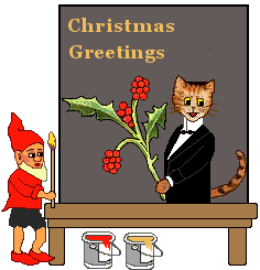 elf painter - Merry Christmas