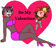 cat - Be My Valentine