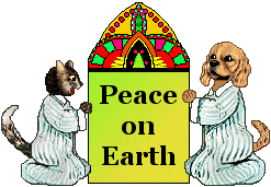 Peace on Earth: Sleepy the cat / Sleepy the dog