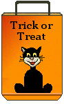 Trick Treat Bag - Black Cat