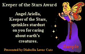 Keeper of the Stars Award - Angel Ariela