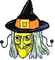 Wicked Witch Halloween Mask