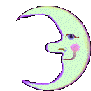 sleepy moon