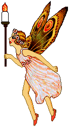 Fairy with candle