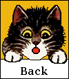 Back Button-Tuxedo cat