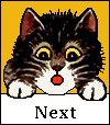 Next Button-Tuxedo cat